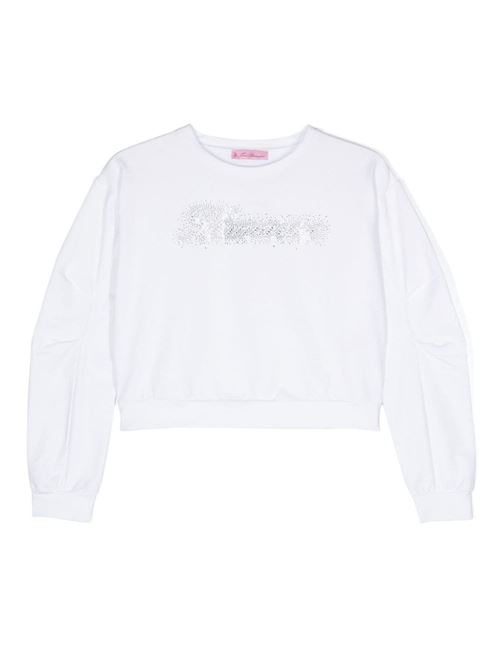 Felpa bambina girocollo Miss Blumarine | IA4141F009010602